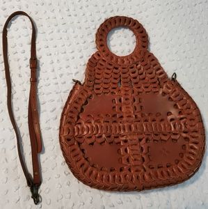 Patricia Nash Pisticci woven leather bag